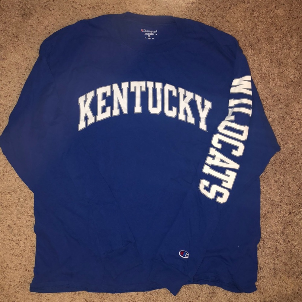 champion u of kentucky long sleeve t-shirt